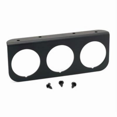 Auto Meter Black Aluminum Gauge Panel (Black) - 2238